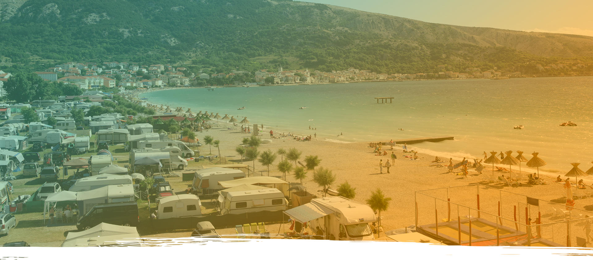 Baška Beach Camping Resort – Parzellen