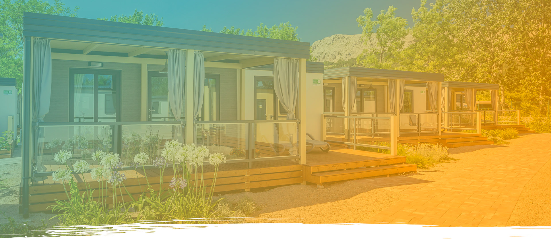 Baška Beach Camping Resort – Deluxe Mobile Homes