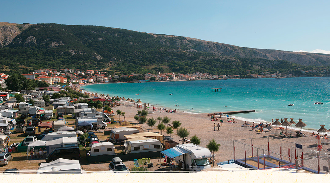 Baška Beach Camping Resort – Parzellen